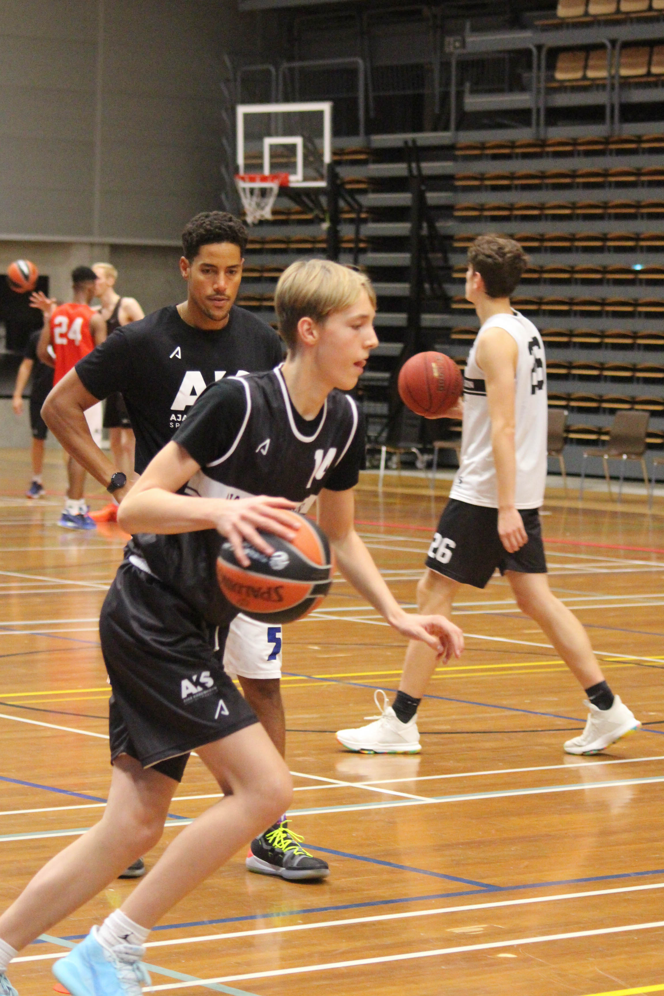 Basket træning på AJAX København Sportsgymnasium Basket træning på AJAX København Sportsgymnasium